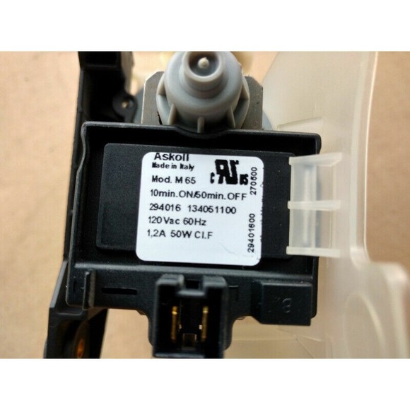 Frigidaire 137108000 Drain Pump Fits Multiple brands (Askoll M65) Brand New! - Picture 3 of 5